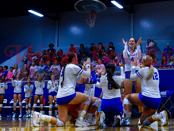 _A040110 lady dogs celebrate Autumn Cason