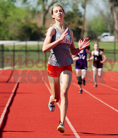 _1136893 Olivia Hughes wins 400m prelim