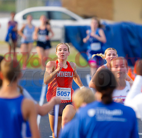 _9142009 Raylie Peebles finishes 3rd