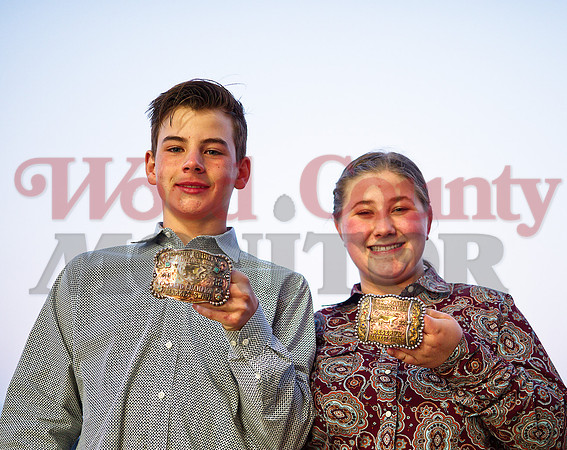 _1113958 market swine champ and reserve Ben Boisclair and Brooke Lee